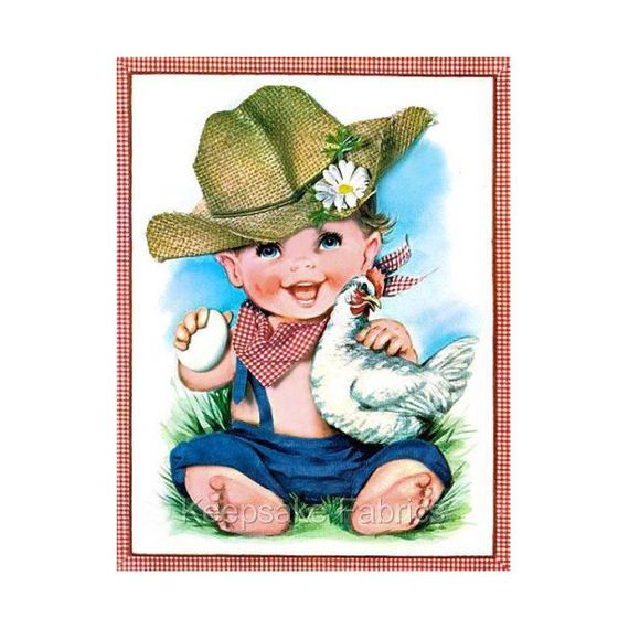570x570 darling little farm boy hen reproduction fabric crazy quilt etsy