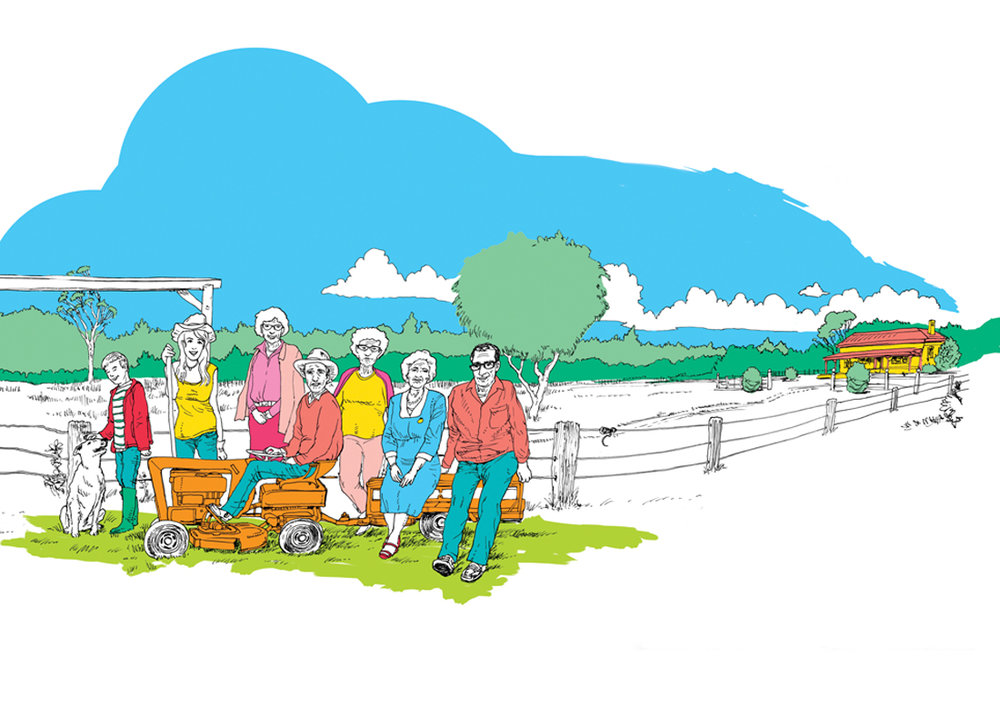 1000x707 Illustration The Benevolent Society Lew Keilar Illustration