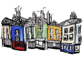 340x270 radford mill farm shop landscape bristol watercolour giclee etsy