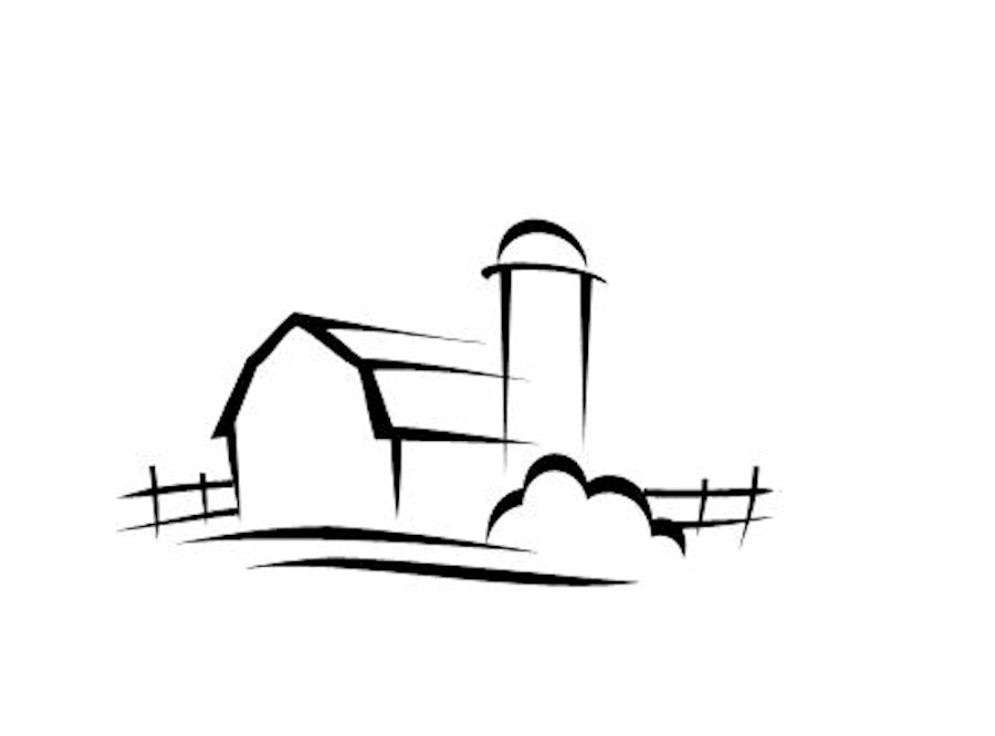 900x666 Farm Drawing Cartoon For Free Download