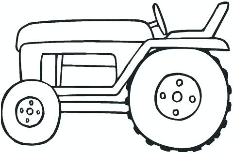 480x316 Farm Tractor Coloring Pages Tractor Coloring