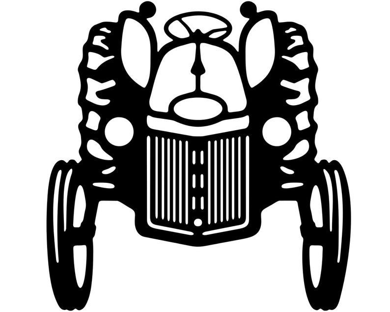 794x635 Farm Tractor Vinyl Window Decal Stickers Wholesale Decal Etsy