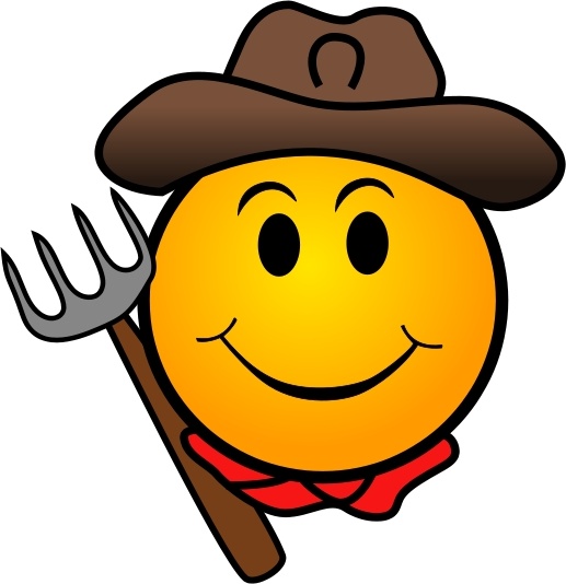 517x534 Farmer Smile Free Vector In Open Office Drawing