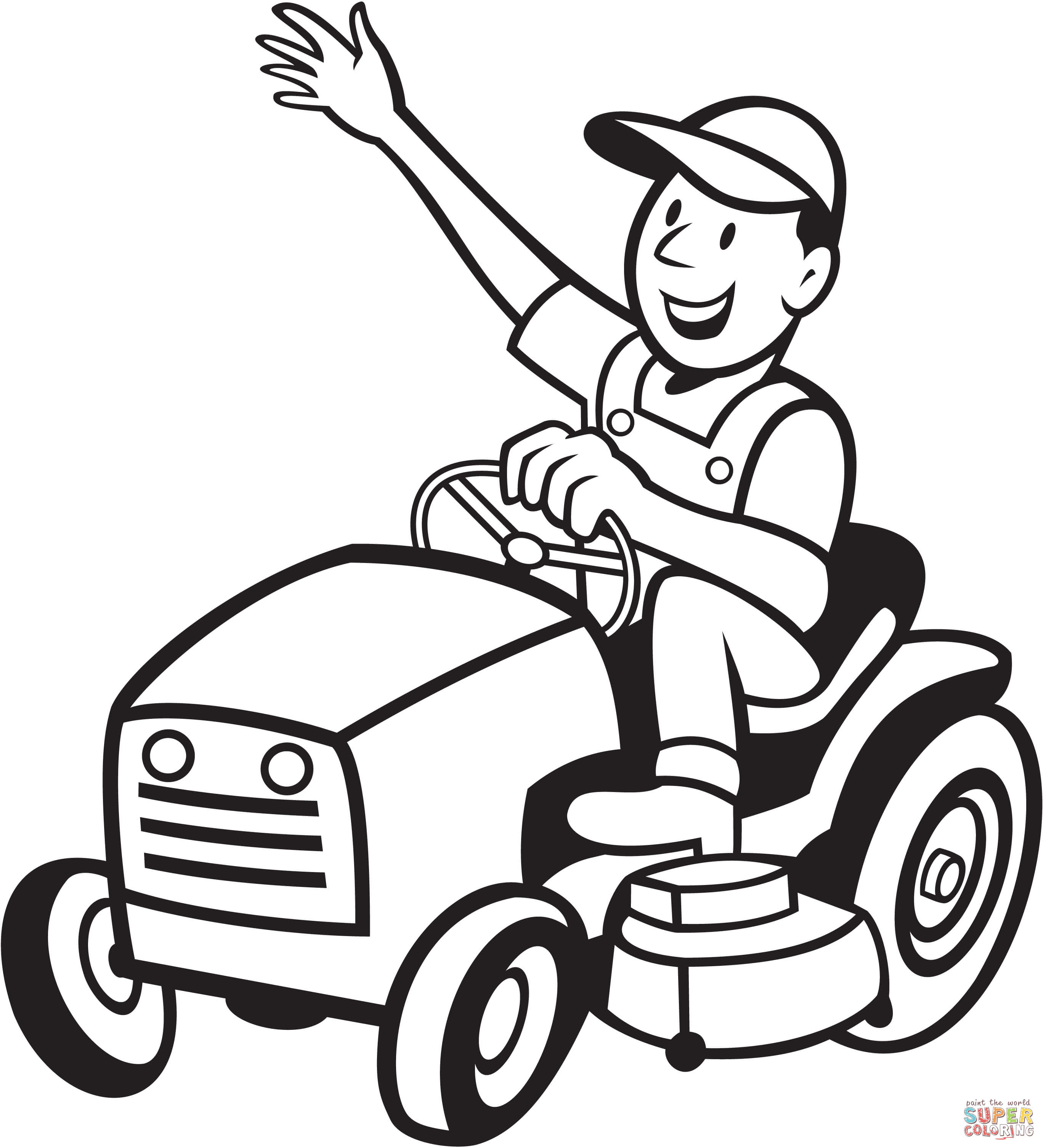 2736x3012 Farmer Clipart Drawing