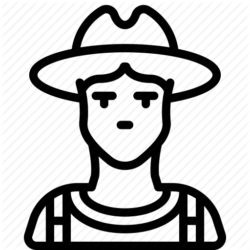 512x512 Collection Of Free Farmer Drawing Standing Download On Ui Ex