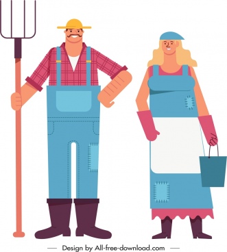 331x368 Farmer Free Vector Download