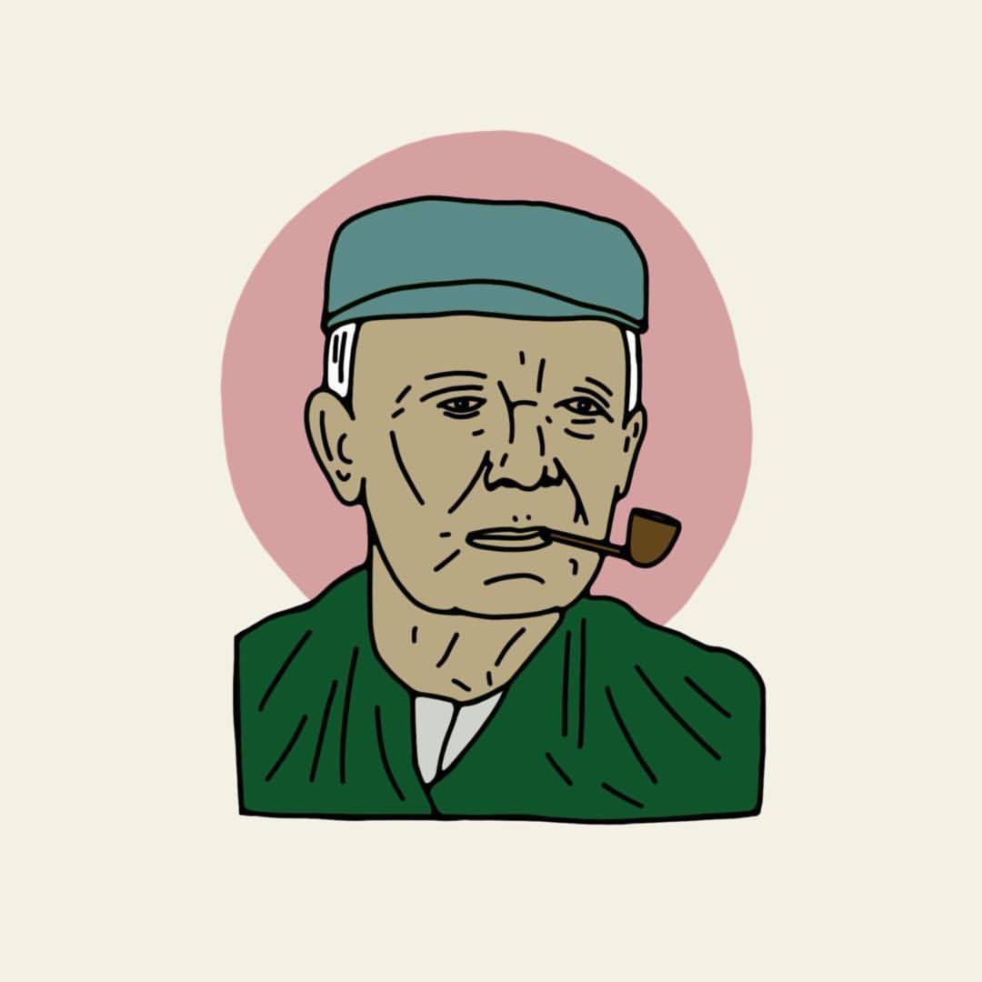 1080x1080 Old Man With A Pipe