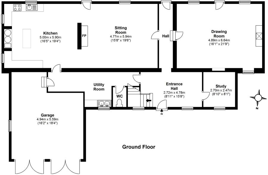 900x587 Bedroom Farm House For Sale In The Farmhouse, Newfield