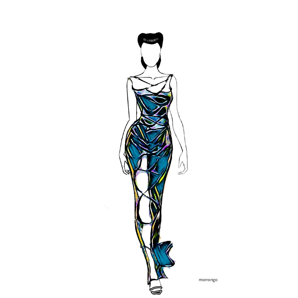 1024x1024 Creative Artistic Fashion Dress Mydesign Drawing