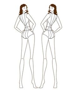 236x295 Best Body Sketches Images Fashion Illustrations, Fashion