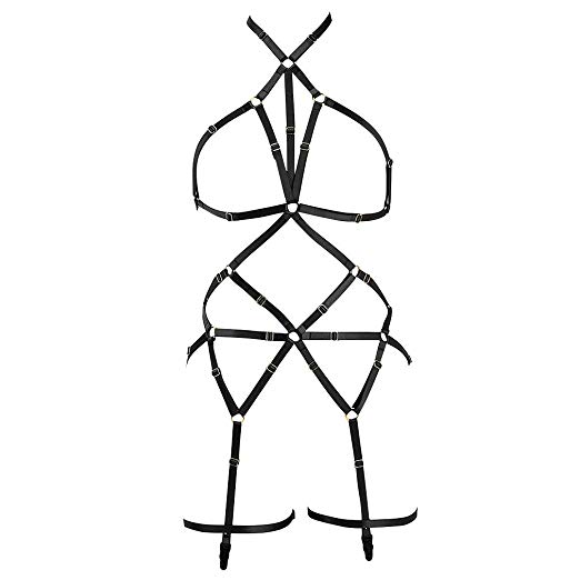 522x522 Strap Full Body Harness Lingerie Set Women Fashion Top