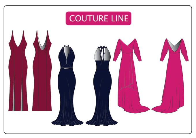 680x481 Draw Fashion Technical Flat Illustrations