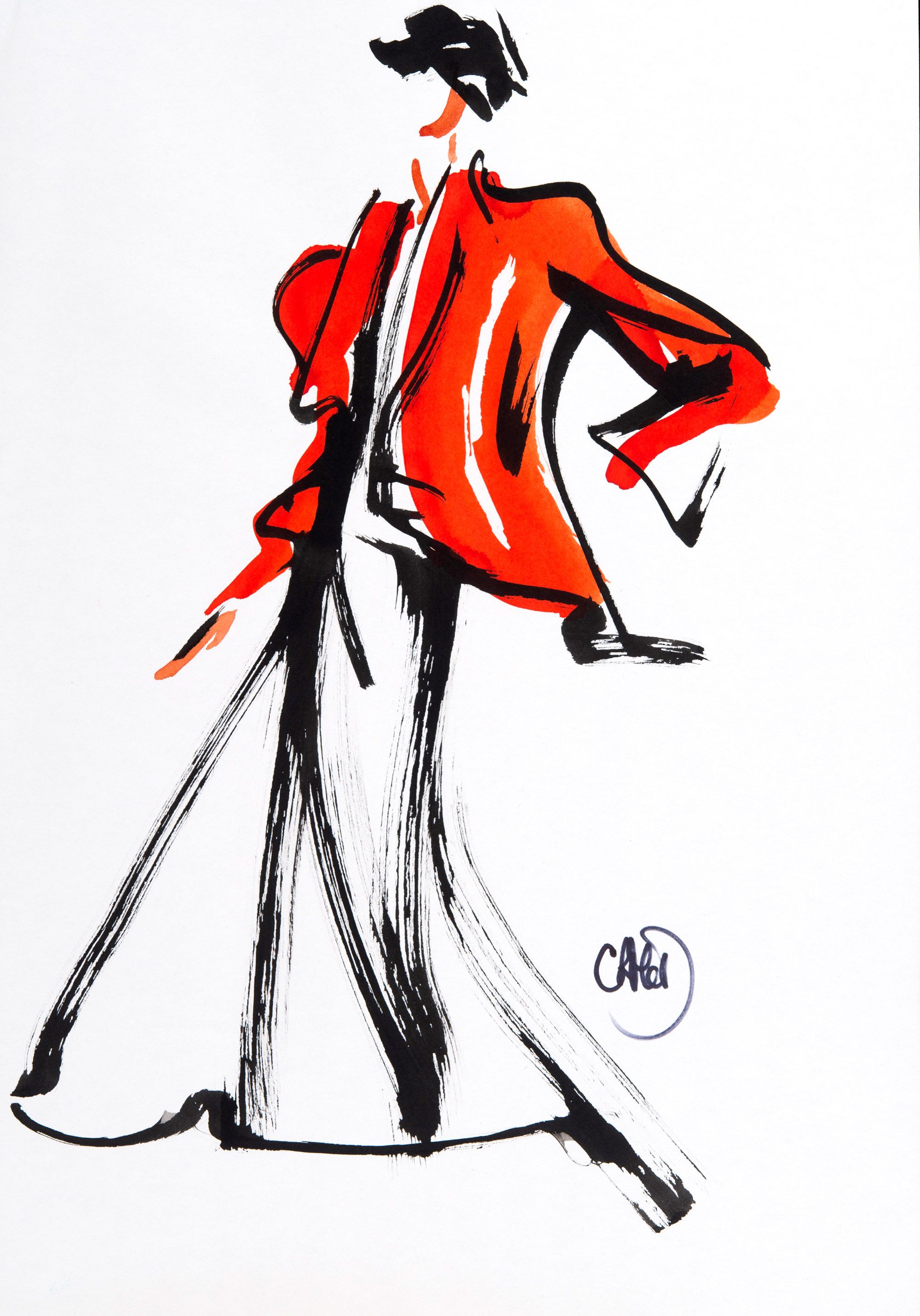 2000x2861 Drawing On Style Fashion Illustration