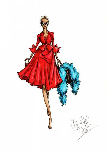 354x500 Fashion Illustration Gallery, Prints, Drawings Sketches Alex