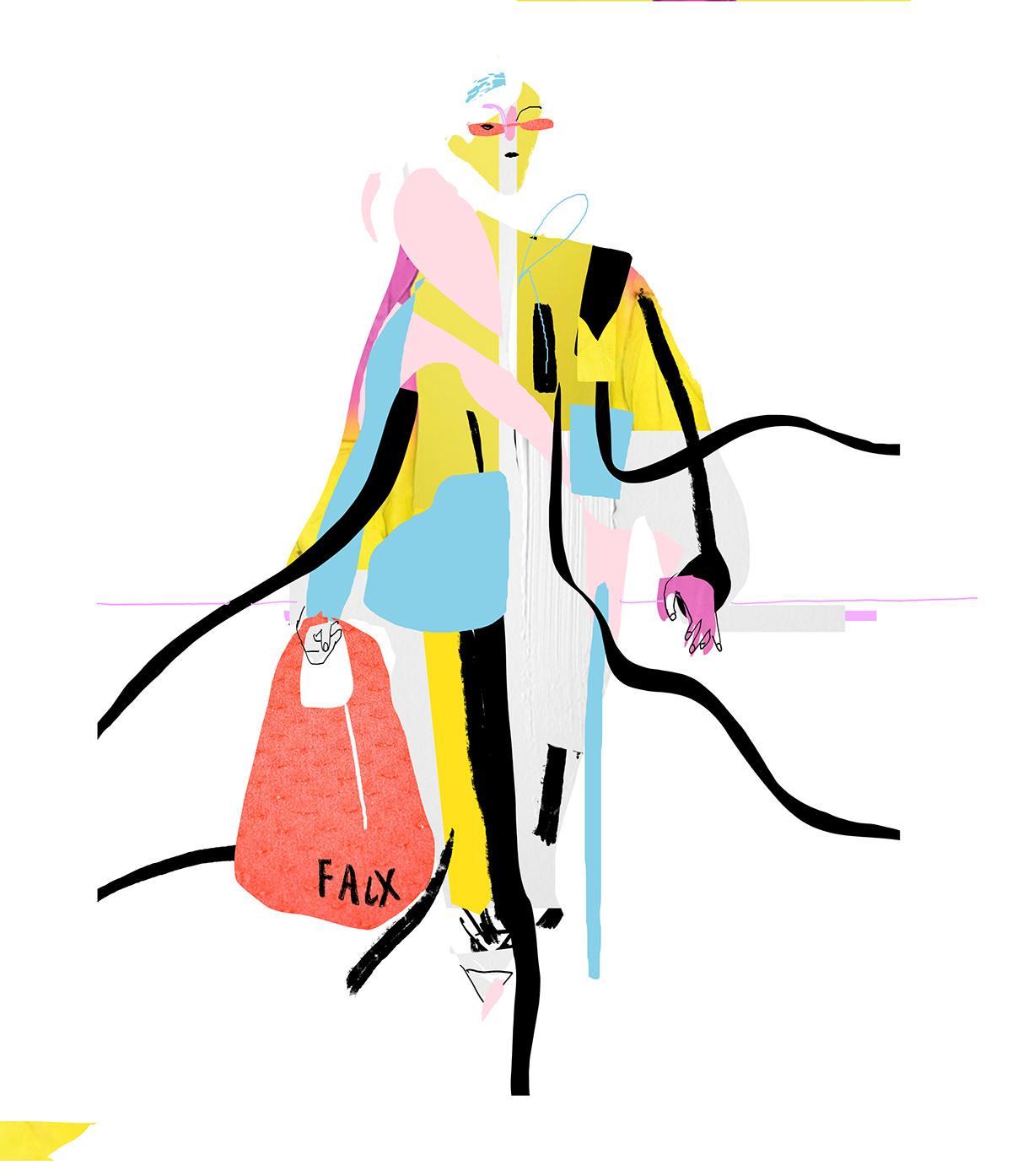 1200x1394 Various Fashion Illustrations Digital Drawing On Behance