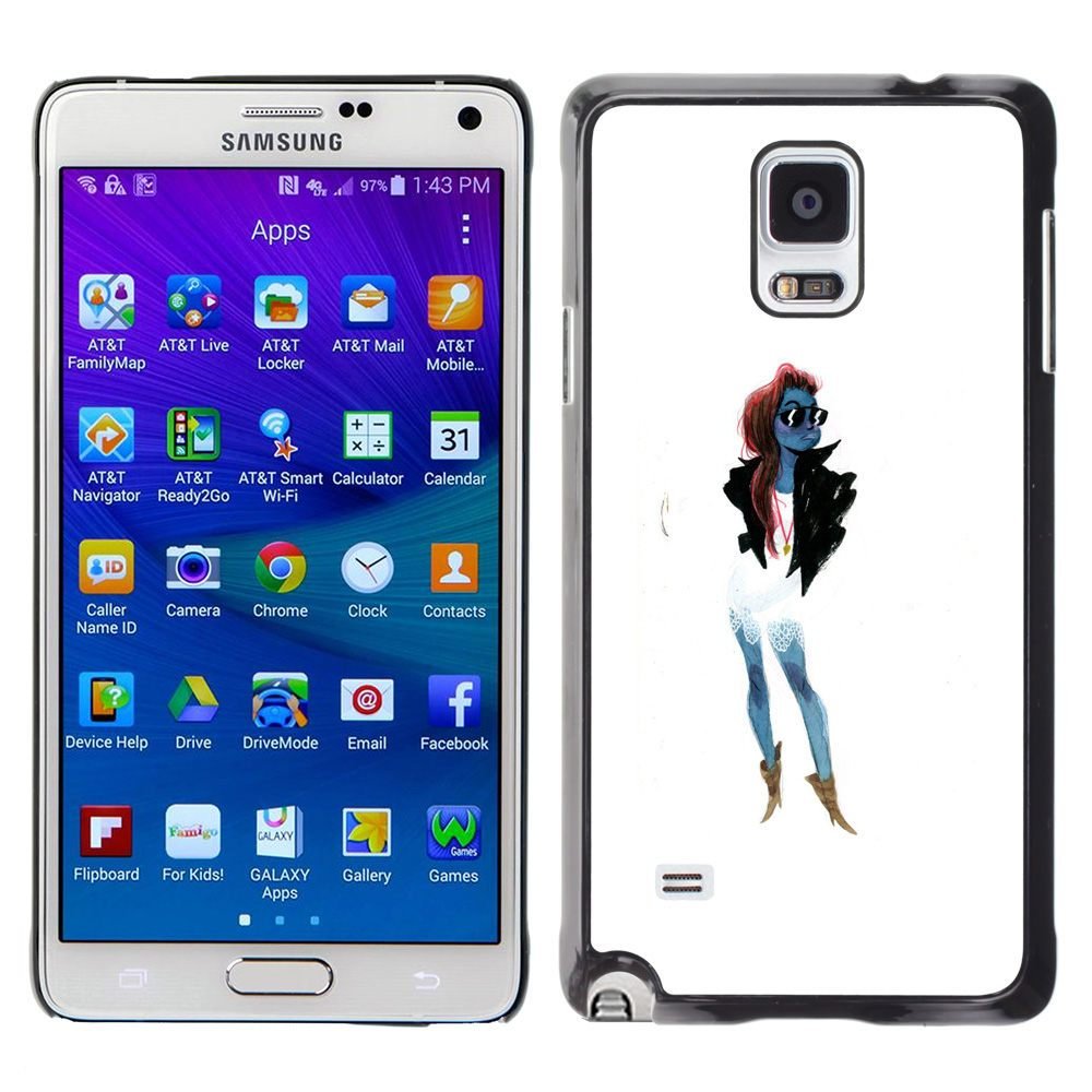 1000x1000 For Samsung Galaxy Note Case Fashion Drawing Art Outfit Style