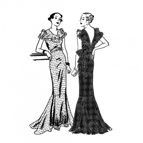 500x500 Vintage Fashion Girl