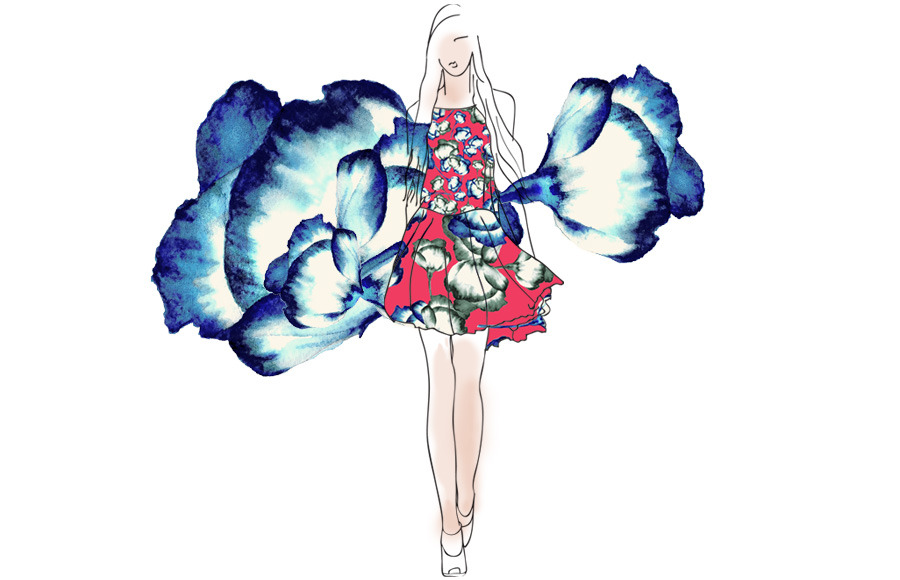 900x580 Fashion Illustration
