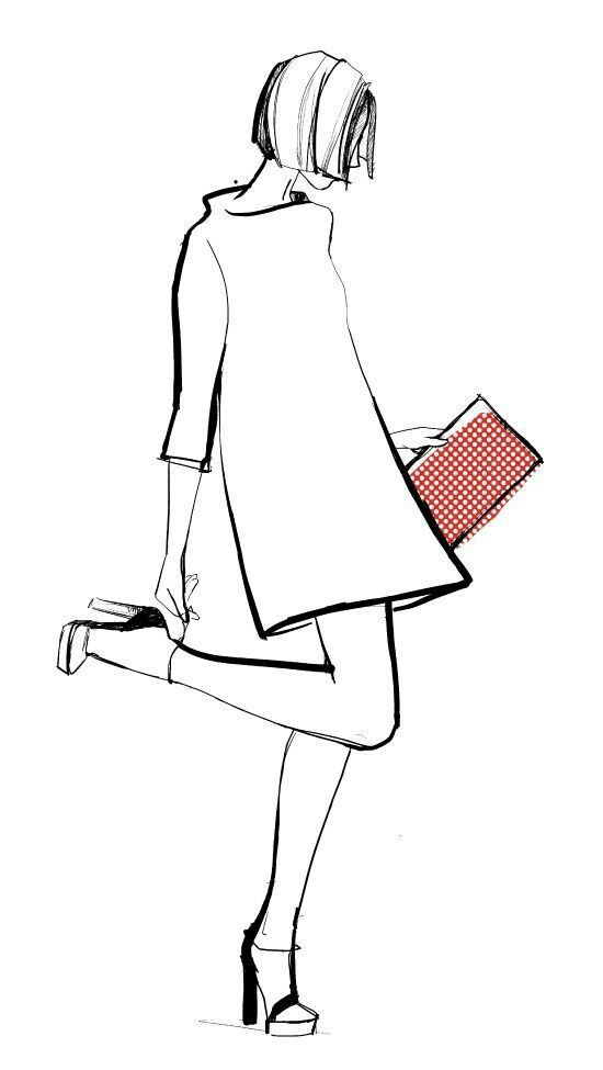 550x975 Easy Style Fashion Sketches, Fashion Design