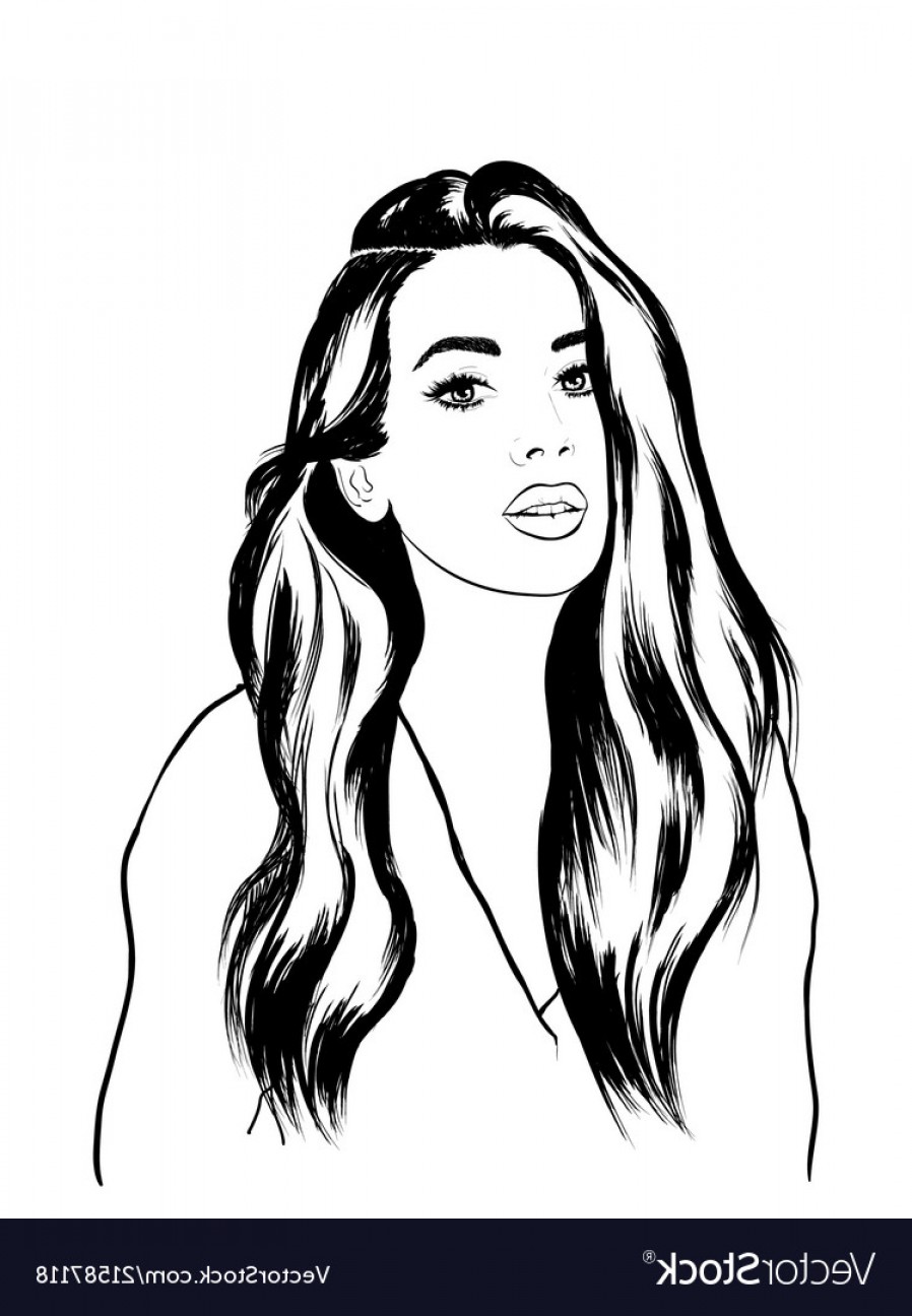 898x1296 Fashion Woman Face Vector Soidergi