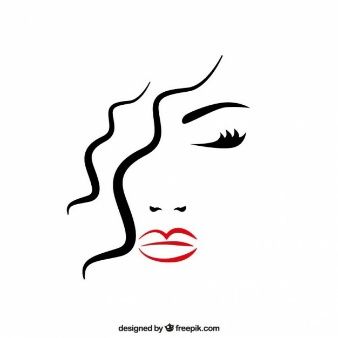 338x338 Fashion Drawing Face