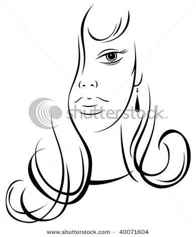 390x470 Fashion Drawing Face