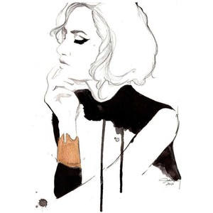 300x300 x hannah tate x fashion illustration design