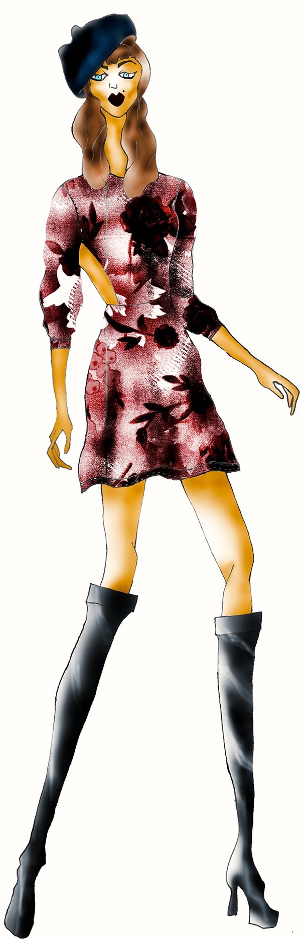 600x1871 Art Work I've Done On My Own And For School Projects On Fidm