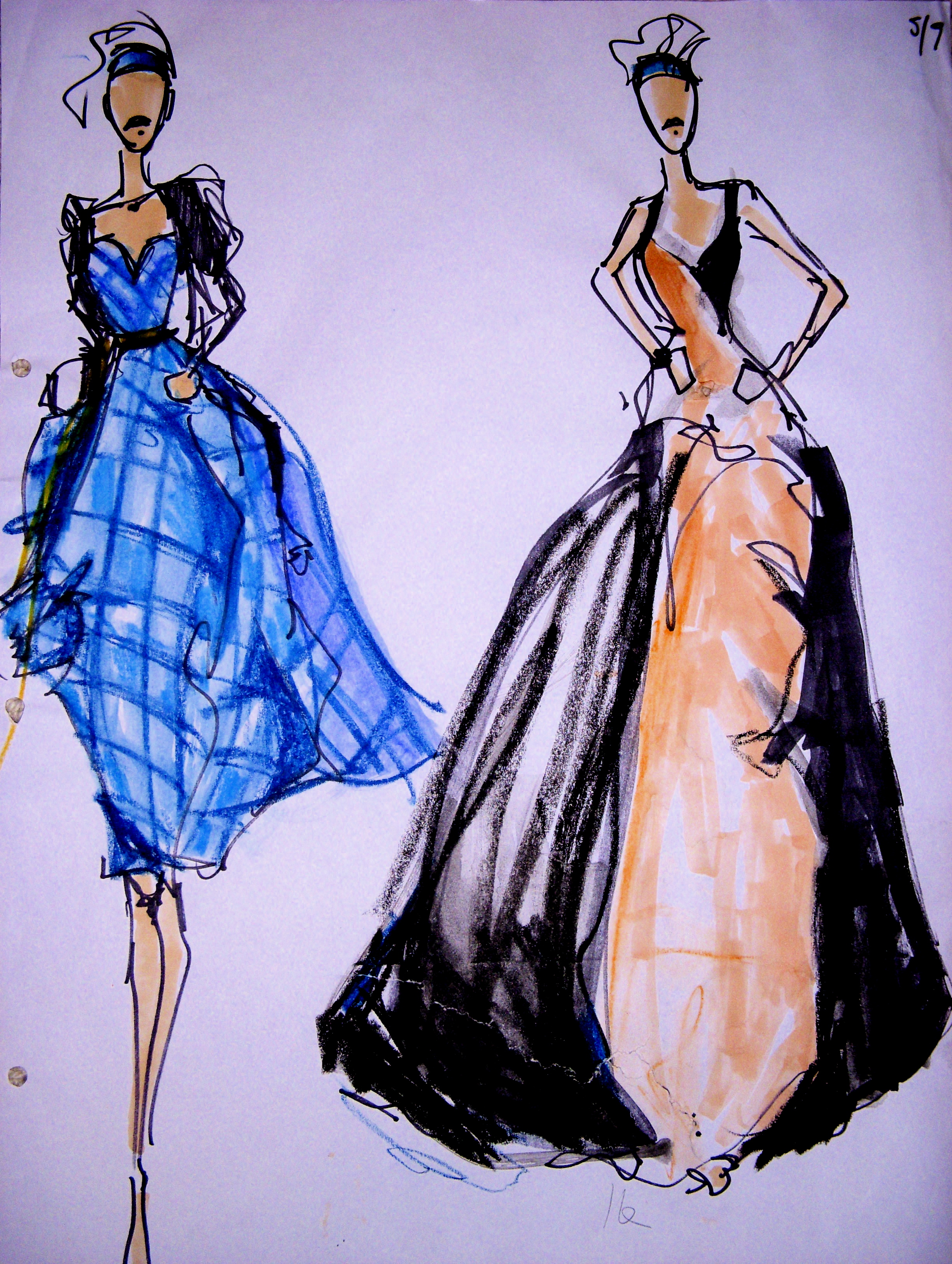 2448x3249 Clothing Model Drawing