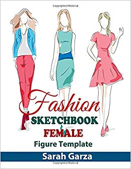 260x335 Fashion Sketchbook Female Figure Template Easily Sketch Your