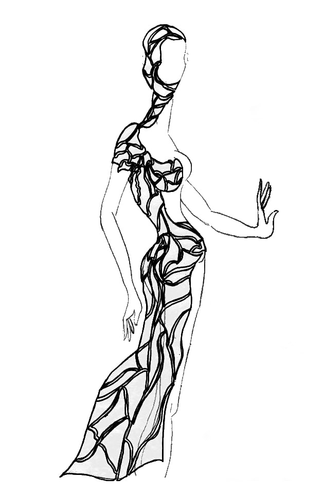 628x960 Fashion Illustration