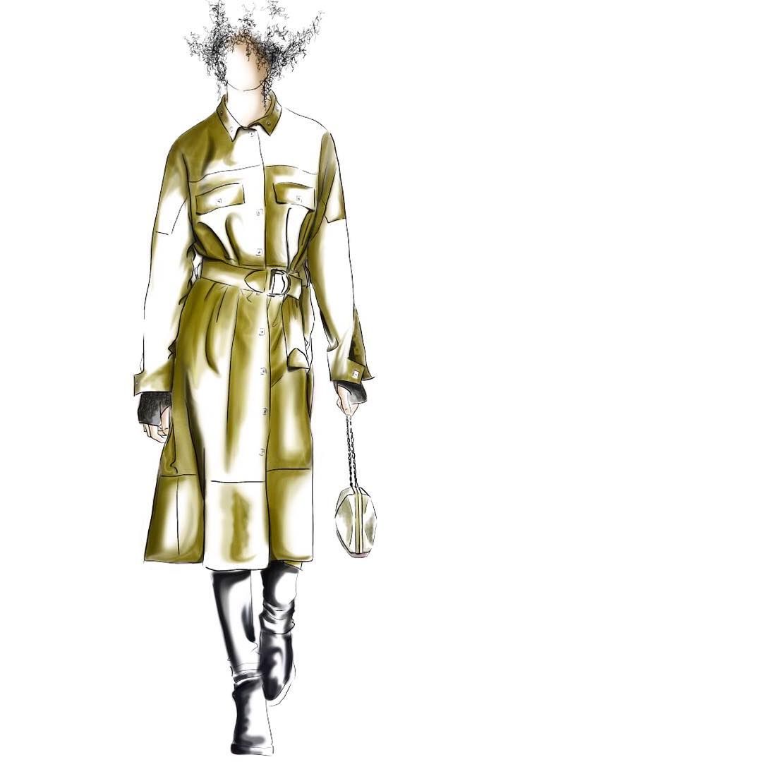 1080x1080 Pretty Woman Walking Down The Street