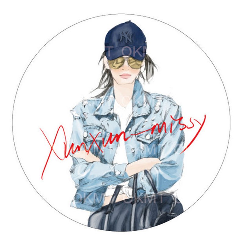 794x795 Fashion Girl Washi Tape Masking Washi Tape Deco Etsy