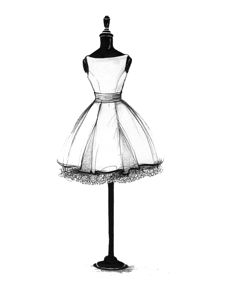 736x923 Collection Of Free Drawing Dresses Mannequin Download On Ui Ex