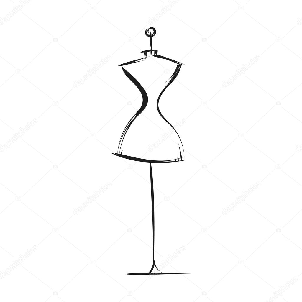 1024x1024 Drawing Mannequin Fashion For Free Download
