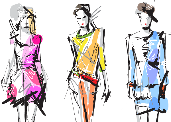 600x428 Collection Of Free Mannequin Drawing Fashion Illustration
