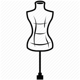 260x260 Download Design Clipart Mannequin Drawing