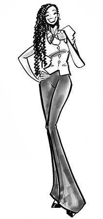 212x450 Fashion Sketches