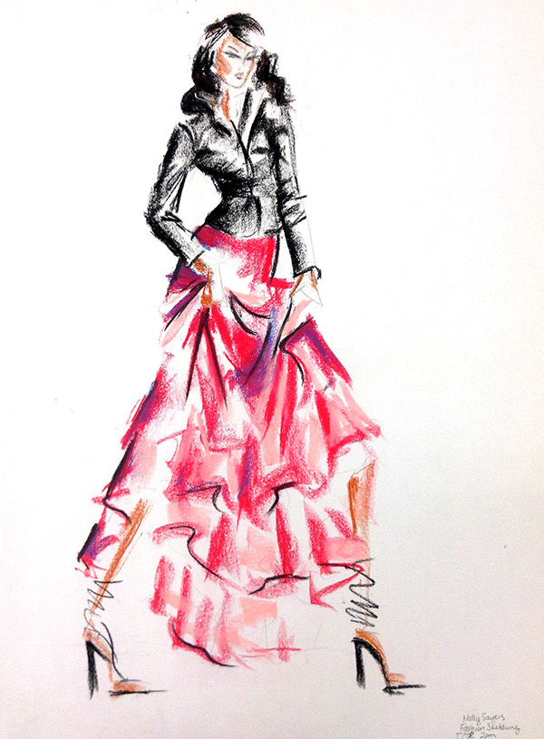 600x815 Model Drawings On Behance