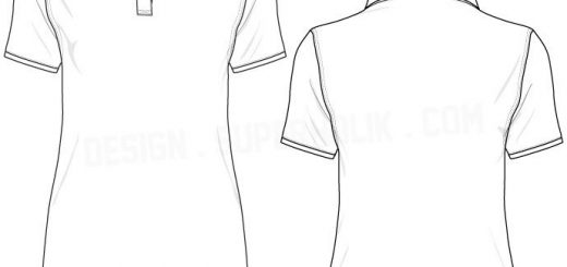 520x245 Vector Man Fashion Design Templates, Vector Illustrations And Clip