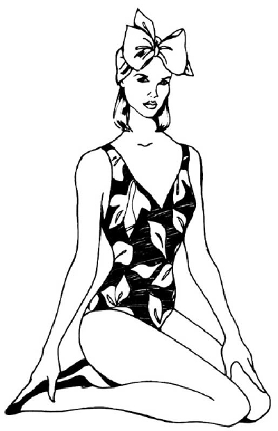 400x621 How To Draw People Woman In A Bathing Suit Howstuffworks