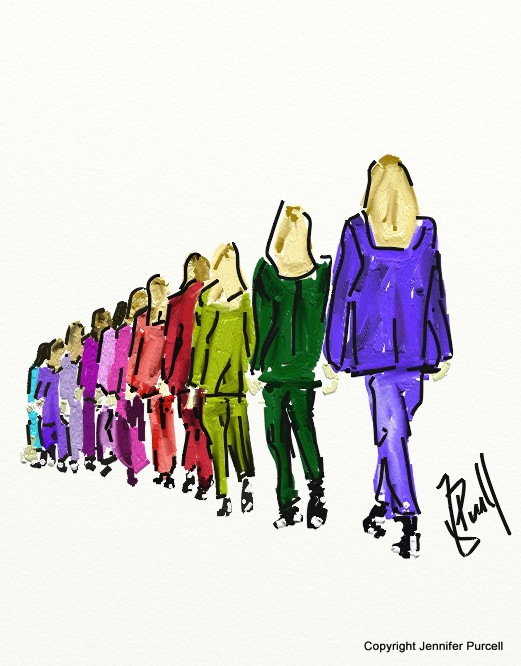 521x666 palettes of fashion lanvin runway fashion illustration