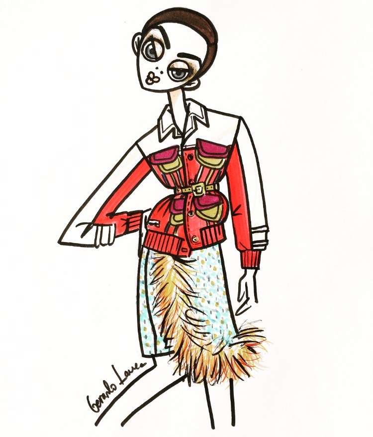 750x877 curated works from runway to sketch ss milan