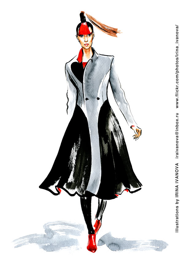 593x850 The World's Best Photos Of Drawing And Fashionshow