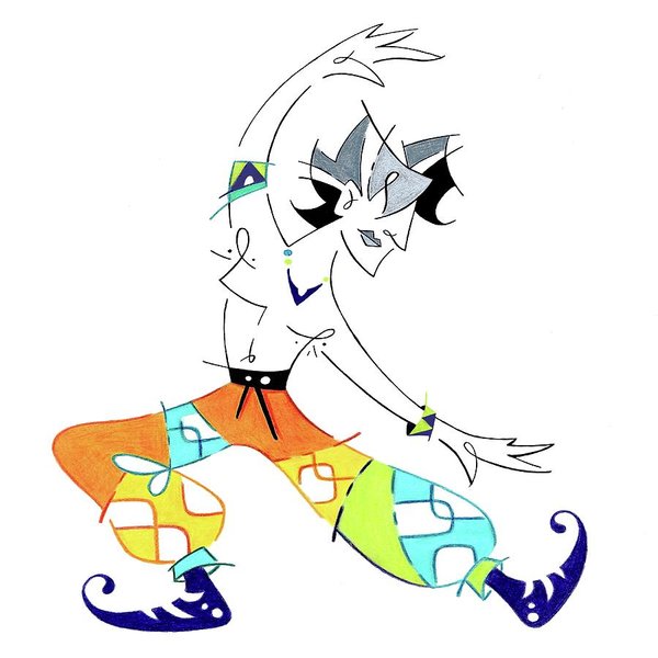 600x600 Fashion Show Drawings Fine Art America