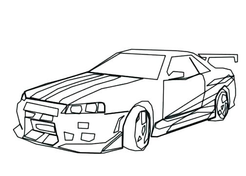Fast Car Drawing | Free download on ClipArtMag