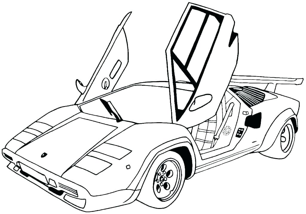 1024x716 Sport Cars Coloring Pages Car Color Sports Cheap Ts Printable