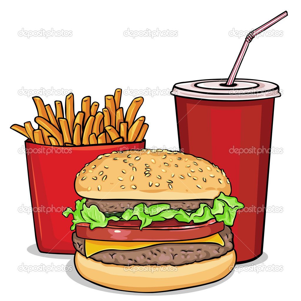 1024x1024 Dibus Comida In Food Drawing, Burger