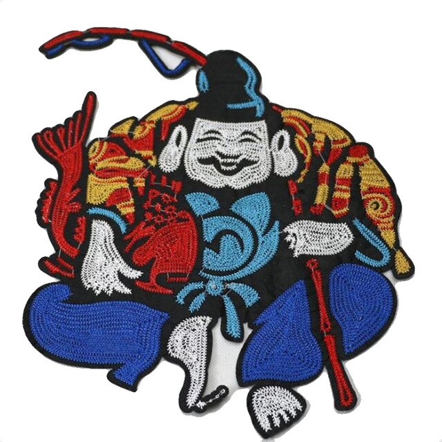640x640 Women Clothes Deal With It Fat Buddha Iron On Patches