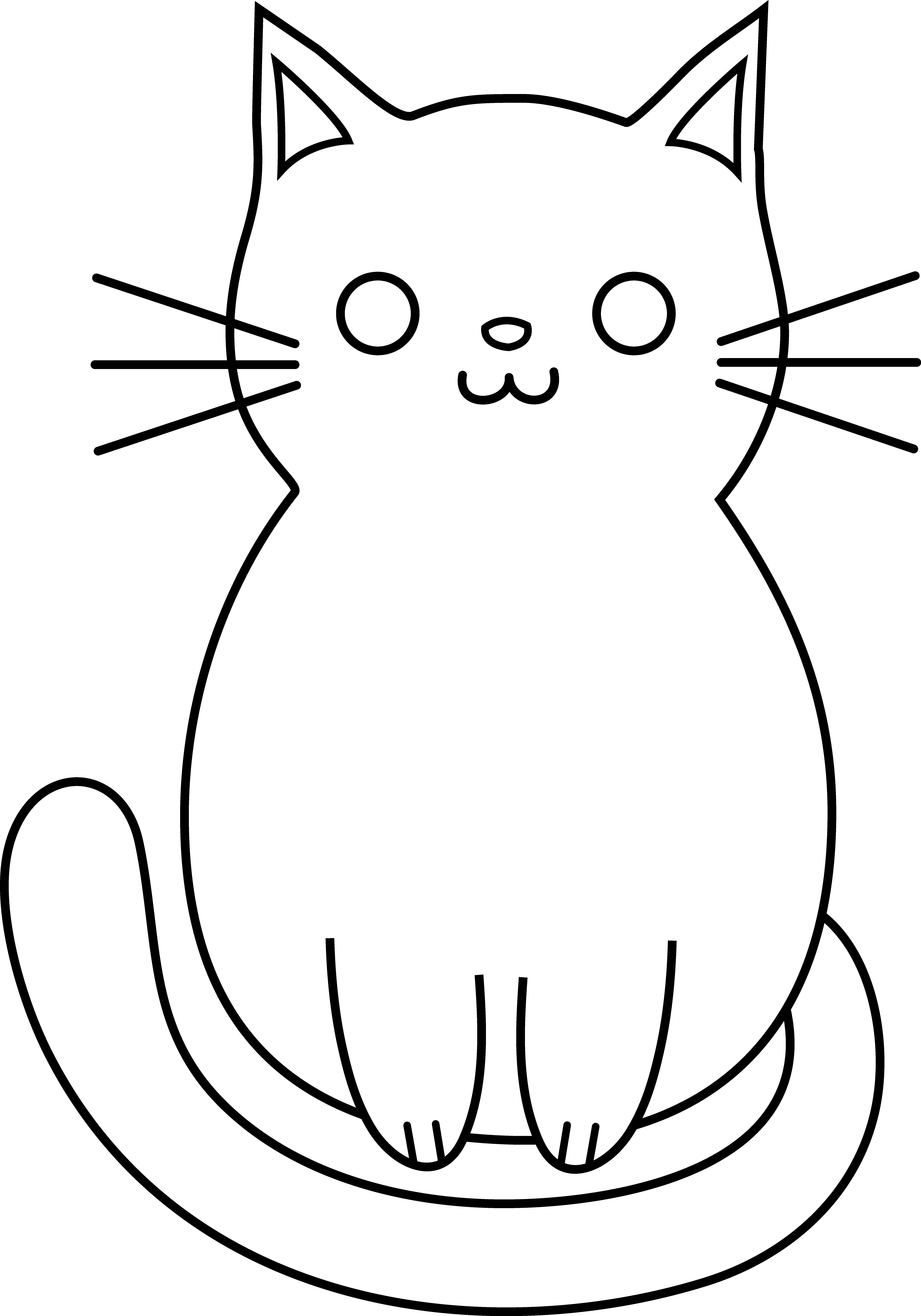 3528x5039 Hello Fat Cat Daisybrain